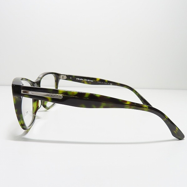 実際に弊社で買取させて頂いた(3)PRADA JOURNAL/プラダ ジャーナル メガネフレーム アイウェア VPR04T-F/2AU-1O1 の画像 2枚目
