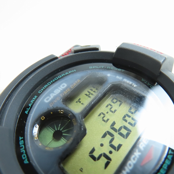 実際に弊社で買取させて頂いたG-SHOCK/Gショック FROGMAN/フロッグマン 腕時計/ウォッチ 潜水ガエル DW-6300-1Aの画像 5枚目