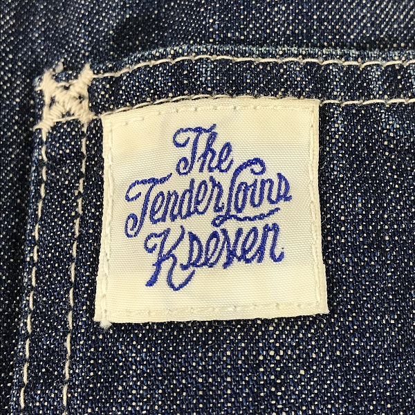 実際に弊社で買取させて頂いたTENDERLOIN/テンダーロイン チェンジボタン デニム ジャケット/カバーオール Sの画像 2枚目