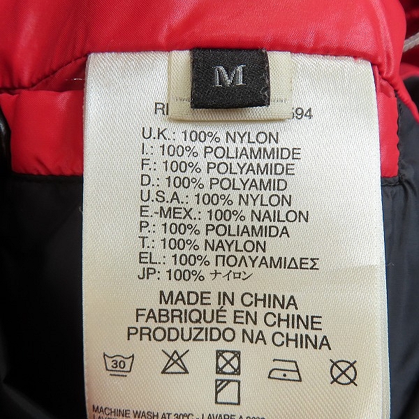 実際に弊社で買取させて頂いたDIESEL/ディーゼル 隠しフード付き フェザー混ダウンベスト 00E8F203/Mの画像 3枚目