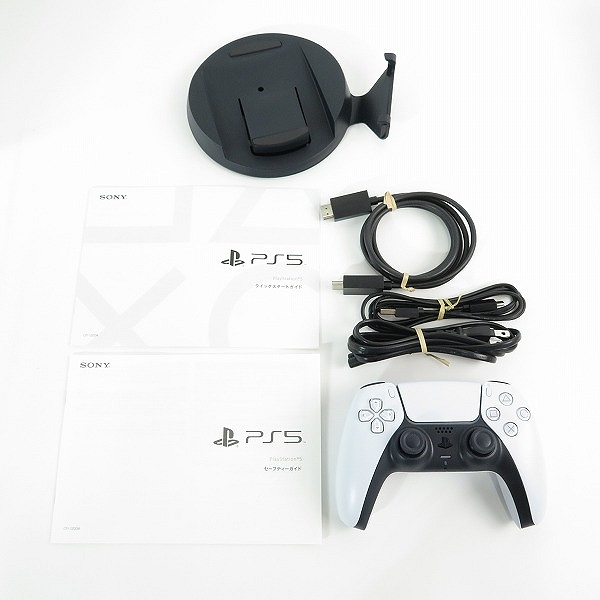 実際に弊社で買取させて頂いた SONY/ソニー Playstation5/プレイステーション5/PS5 本体 ディスクドライブ搭載モデル CFI-1200A01【簡易動作確認済】 の画像 9枚目