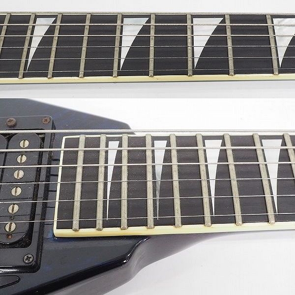 実際に弊社で買取させて頂いた★Jackson USA/ジャクソン Randy V タイプ/ランディV エレキギター ダンカン製PU・フロイドローズ搭載 ハードケース付の画像 3枚目