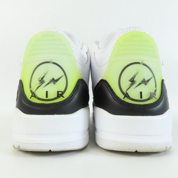 実際に弊社で買取させて頂いたFRAGMENT DESIGN×NIKE/フラグメントデザイン×ナイキ AIR JORDAN 3 エアジョーダン3 DA3595-100/26.5の画像 1枚目