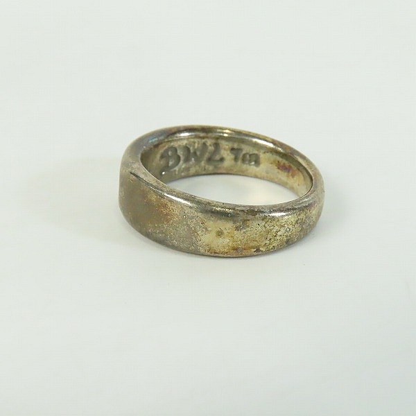 実際に弊社で買取させて頂いたBill Wall Leather/BWL/ビルウォールレザー スムース Cクロス クロス リング 21号の画像 2枚目