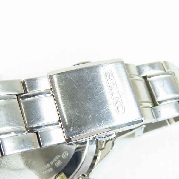 実際に弊社で買取させて頂いたSEIKO /セイコー スピリット クロノグラフ メンズ クォーツ SBTR013/8T63-00DOの画像 5枚目