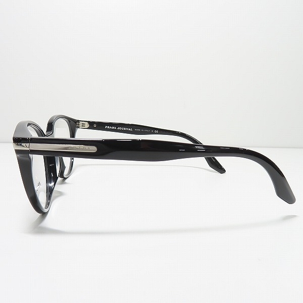 実際に弊社で買取させて頂いた(1)PRADA JOURNAL/プラダ ジャーナル メガネフレーム アイウェア VPR07T-F ブラックの画像 2枚目