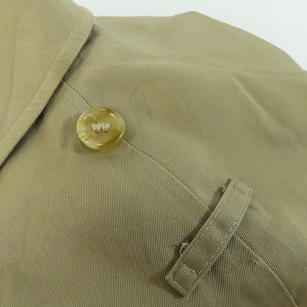 実際に弊社で買取させて頂いた【難有り】Burberrys/バーバリーズ ステンカラーコート/14の画像 6枚目