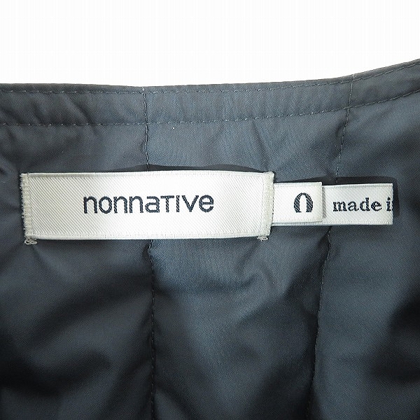 実際に弊社で買取させて頂いたNONNATIVE/ノンネイティブ DWELLER DOWN BLOUSON POLY TAFFETA “REN”/NN-J2806/0の画像 2枚目