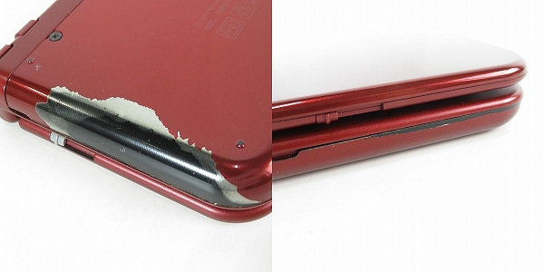 実際に弊社で買取させて頂いた任天堂/Nintendo Newニンテンドー3DS LL メタリックレッド RED-001 本体【簡易動作確認済】の画像 7枚目