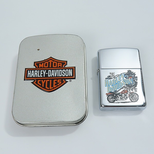 実際に弊社で買取させて頂いたZIPPO/ジッポー HARLEY-DAVIDSON/ハーレーダビッドソン built to last 1996年製の画像 7枚目