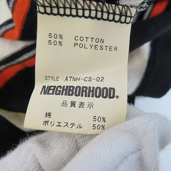 実際に弊社で買取させて頂いたNEIGHBORHOOD/ネイバーフッド ボーダーTシャツ/ATNH-CS-02/3の画像 3枚目