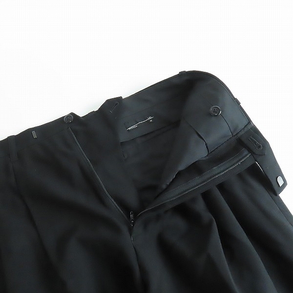 実際に弊社で買取させて頂いたLAD MUSICIAN/ラッドミュージシャン WOOL GABARDINE 2TUCK WIDE 2118-552 42の画像 2枚目