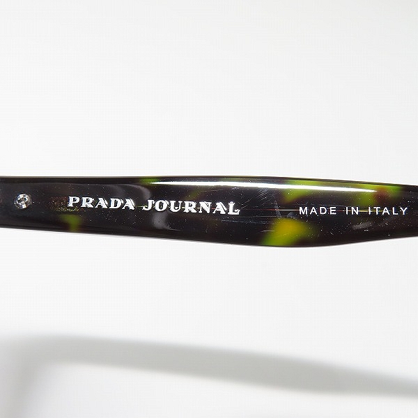 実際に弊社で買取させて頂いたPRADA JOURNAL/プラダ ジャーナル メガネフレーム アイウェア VPR07T-Fの画像 4枚目