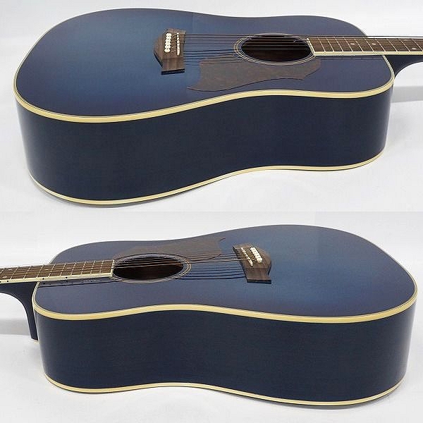 実際に弊社で買取させて頂いた★Mavis/メイビス MW-200 BLS アコースティックギター/アコギの画像 7枚目