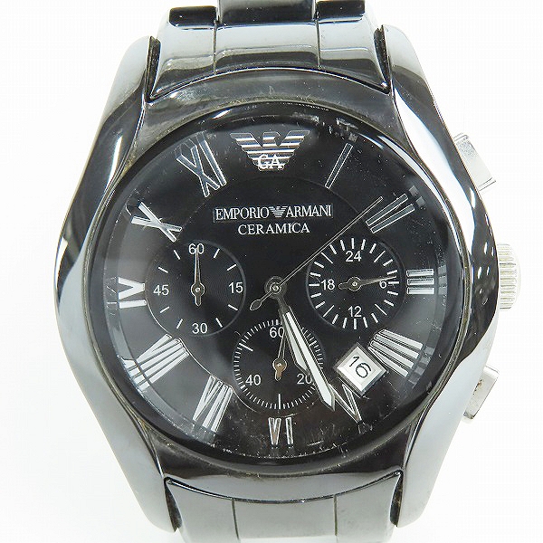 実際に弊社で買取させて頂いた【ジャンク/動作未確認】EMPORIO ARMANI/エンポリオ アルマーニ CERAMICA/セラミカ 腕時計 AR-1400