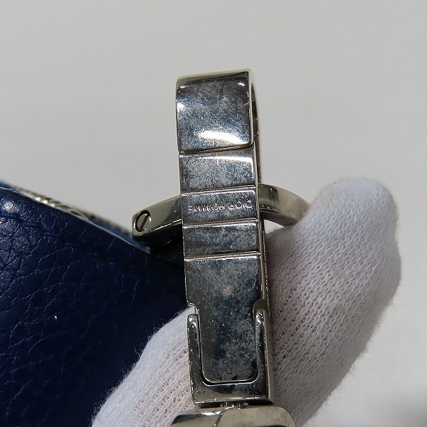 実際に弊社で買取させて頂いたDior Homme/ディオールオム 2ラウンドジップ ウォレット/財布の画像 8枚目