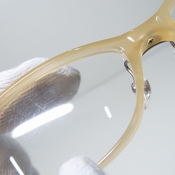 実際に弊社で買取させて頂いた999.9/フォーナインズ メガネフレーム アイウェア フルリム ネオプラスチック TITANIUM チタン NPM-36の画像 7枚目