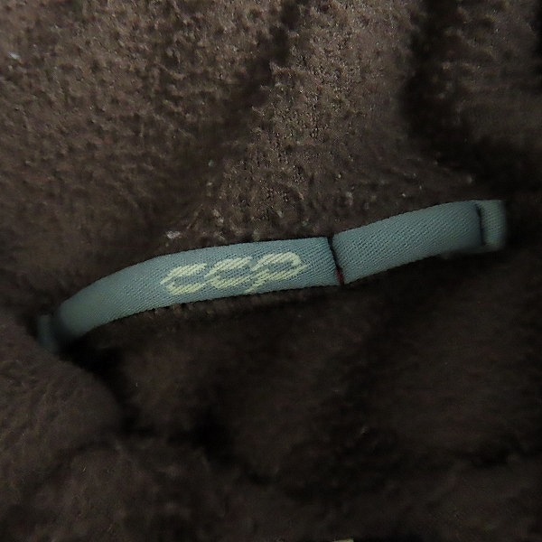 実際に弊社で買取させて頂いたCCP/シーシーピー 初代フリースフルフェイスパーカー ブラウン LT-AA16/Mの画像 2枚目