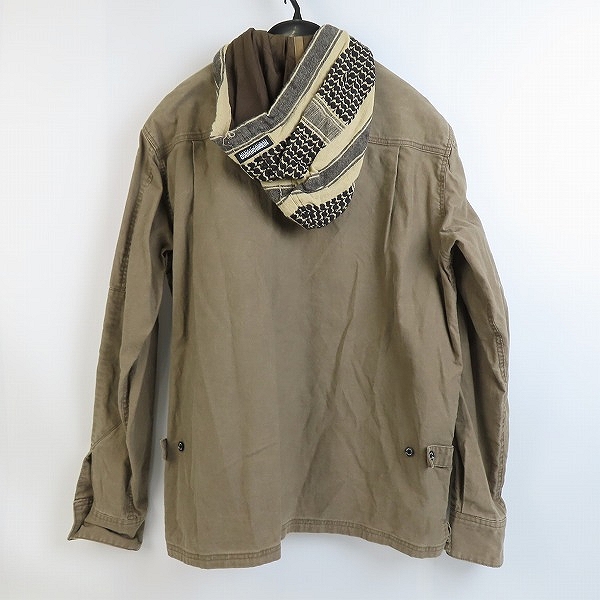 実際に弊社で買取させて頂いたNEIGHBORHOOD/ネイバーフッド デニムシャツパーカー /121PMMH-SHM03/XLの画像 1枚目