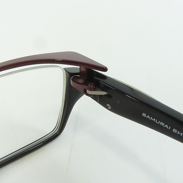 実際に弊社で買取させて頂いたSAMURAI SHO/サムライショウ  眼鏡/メガネフレーム/アイウェア SS-J7 #4の画像 5枚目