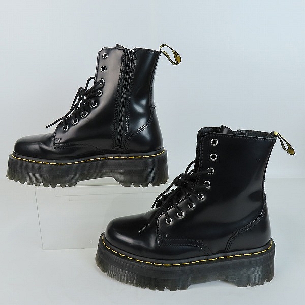 実際に弊社で買取させて頂いたDr.Martens/ドクターマーチン JADON/ジェイドン サイドジップ 8ホールブーツ 15265001/UK5の画像 3枚目