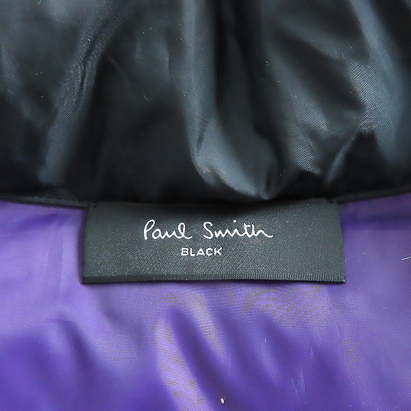 実際に弊社で買取させて頂いたPaul Smith BLACK/ポールスミス ブラック ダウンジャケット 44Lの画像 4枚目