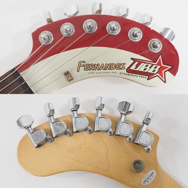 実際に弊社で買取させて頂いた★【ジャンク】FERNANDES/フェルナンデス ZO-3 UBB ULTRAMAN/ウルトラマン ぞうさん アンプ内蔵ギター-の画像 2枚目