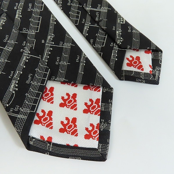 実際に弊社で買取させて頂いた【未使用】giraffe/ジラフ シルク ネクタイの画像 3枚目