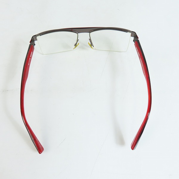 実際に弊社で買取させて頂いたalain mikli/アランミクリ メタルブロー メガネフレーム/アイウェア AL1119-MOODの画像 3枚目