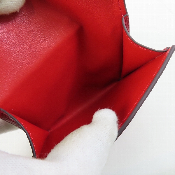 実際に弊社で買取させて頂いたCOACH/コーチ 二つ折り財布 C7428 の画像 4枚目