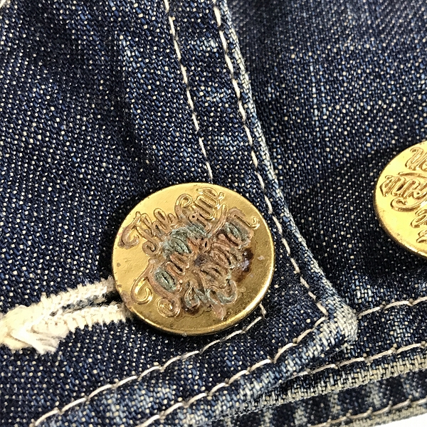 実際に弊社で買取させて頂いたTENDERLOIN/テンダーロイン チェンジボタン デニム ジャケット/カバーオール Sの画像 5枚目