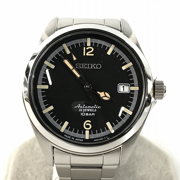 実際に弊社で買取させて頂いたSEIKO×TiCTAC/セイコー×ティックタック 35周年記念 自動巻き 腕時計/ウォッチ 4R35-02R0の画像 1枚目