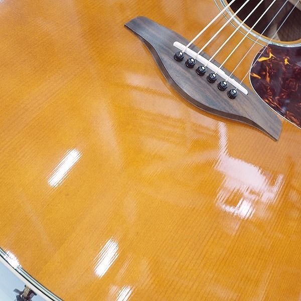 実際に弊社で買取させて頂いた★YAMAHA/ヤマハ FJX730SC エレアコ/アコースティックギター/アコギ セミハードケース付の画像 6枚目