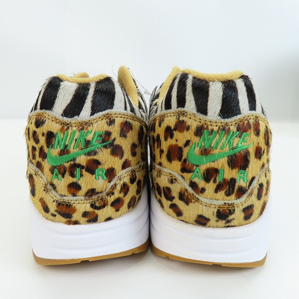 実際に弊社で買取させて頂いた【未使用】NIKE×ATMOS/ナイキ×アトモス AIR MAX 1 DLX ANIMAL PACK 2.0 エアマックス1 アニマルパック AQ0928-700/26の画像 1枚目
