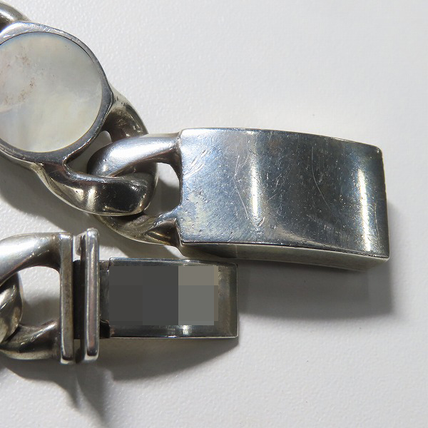 実際に弊社で買取させて頂いたSTANLEY GUESS/スタンリーゲス ラウンドマルチシェルブレスレットの画像 5枚目