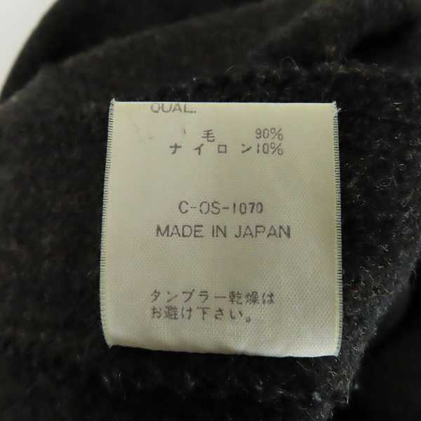 実際に弊社で買取させて頂いたPaul Smith/ポールスミス ウール シャツジャケット/Lの画像 4枚目