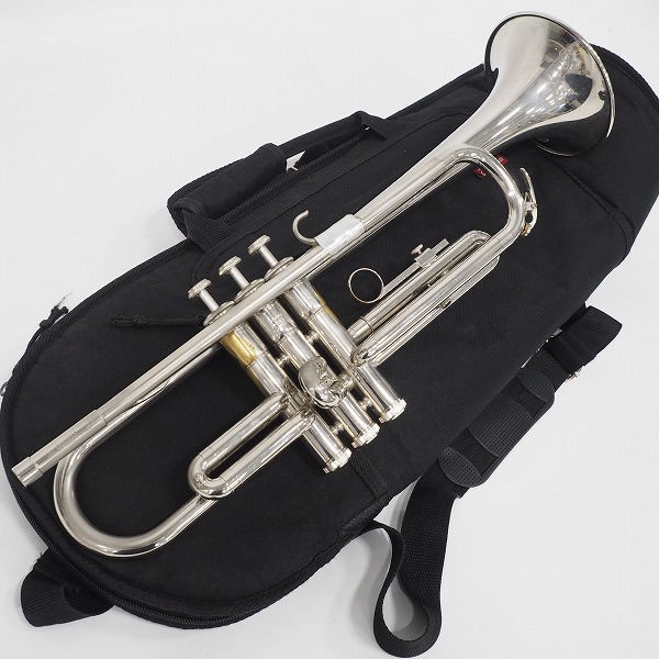 実際に弊社で買取させて頂いた【難有り】YAMAHA/ヤマハ YTR-136/YTR136 トランペット シルバー ソフトケース付 