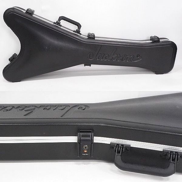 実際に弊社で買取させて頂いた★Jackson USA/ジャクソン Randy V タイプ/ランディV エレキギター ダンカン製PU・フロイドローズ搭載 ハードケース付の画像 9枚目