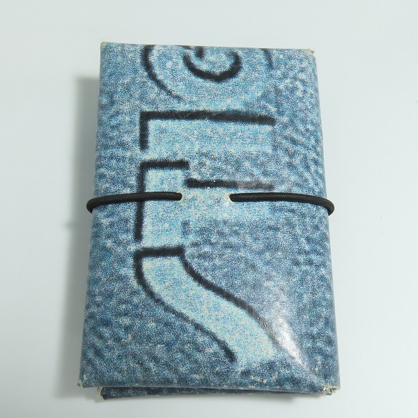 実際に弊社で買取させて頂いたFREITAG/フライターグ F233 PAT/パット カードケース 転写 ブルー系/ブラックの画像 1枚目