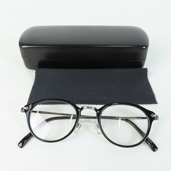 実際に弊社で買取させて頂いたURBAN RESEACH×KANEKO OPTICAL/アーバンリサーチ×金子眼鏡 眼鏡 メガネフレーム/アイウェアの画像 9枚目