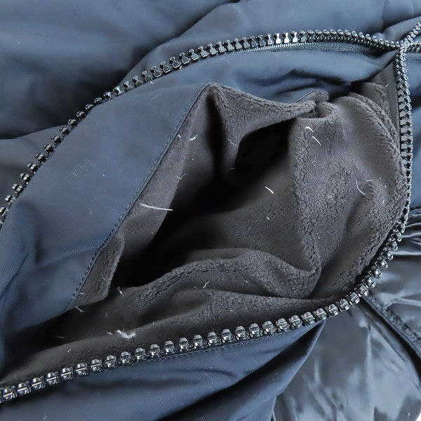 実際に弊社で買取させて頂いたUNDERCOVER/アンダーカバー 17AW ハイネックアームレザーボアブルゾン/ダウンジャケット UCT4202/2の画像 8枚目