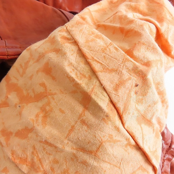 実際に弊社で買取させて頂いたBACKLASH/バックラッシュ ミュージシャンモデル ジャパンショルダー ダブルライダース 1773-07/Lの画像 7枚目