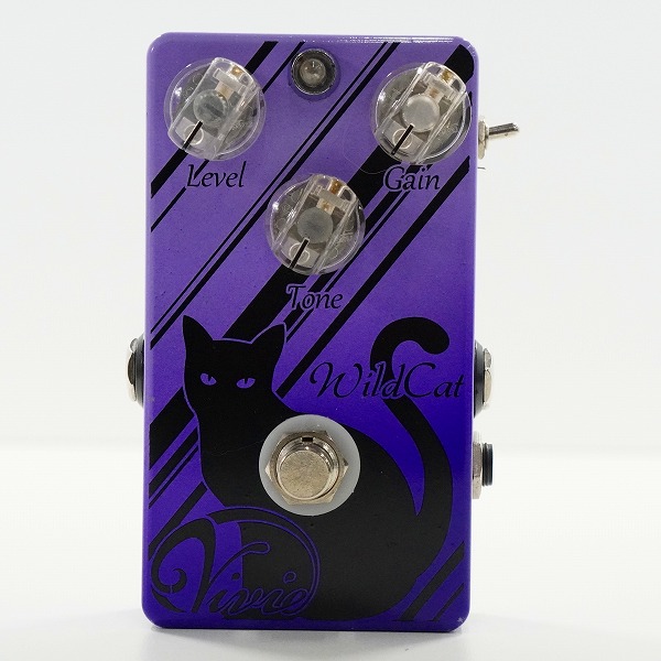 実際に弊社で買取させて頂いたVivie/ビビー Wild Cat ワイルドキャット オーバードライブ エフェクター 動作確認済みの画像 1枚目