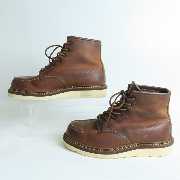 実際に弊社で買取させて頂いたRED WING/レッドウィング 6inch Classic MOC 6インチ クラシックモック 1907/US7 の画像 3枚目