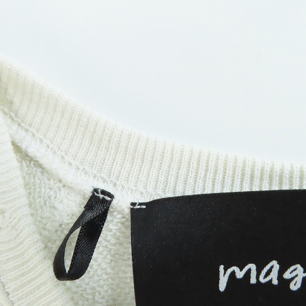 実際に弊社で買取させて頂いたMARC JACOBS×Magda Archer/マーク ジェイコブス×マグダアーチャー ヴィンテージ加工 スウェット XSの画像 5枚目