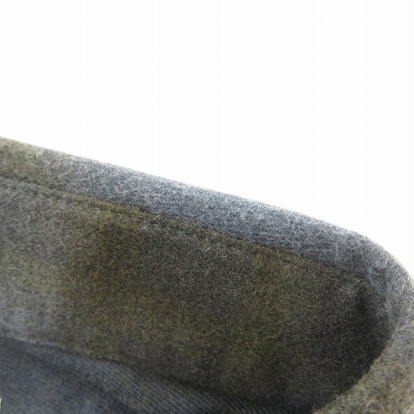 実際に弊社で買取させて頂いたNUMBER (N)INE/ナンバーナイン  チェック胸ロゴシャツ/3の画像 6枚目