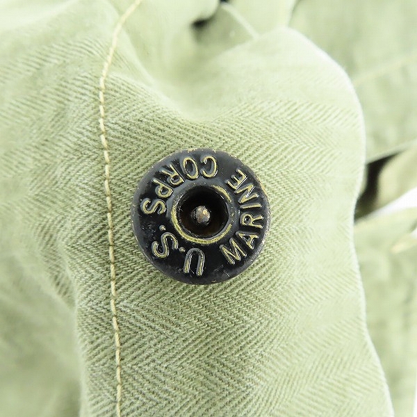 実際に弊社で買取させて頂いた(2)BUZZ RICKSON'S/バズリクソンズ U.S MARINE CORPS HERIRINGBONE SHORTS/ショートパンツ BR52206/36の画像 6枚目