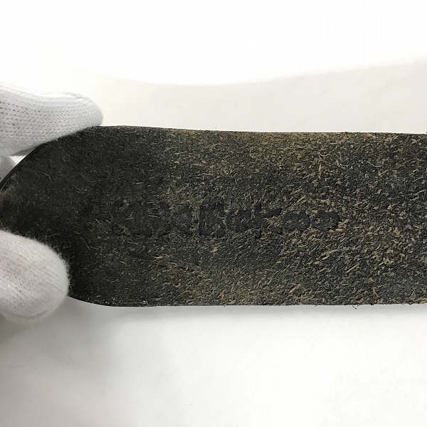 実際に弊社で買取させて頂いたIF SIX WAS NINE/イフシックスワズナイン COBRA BELT-2 コブラバックル レザーベルトの画像 3枚目