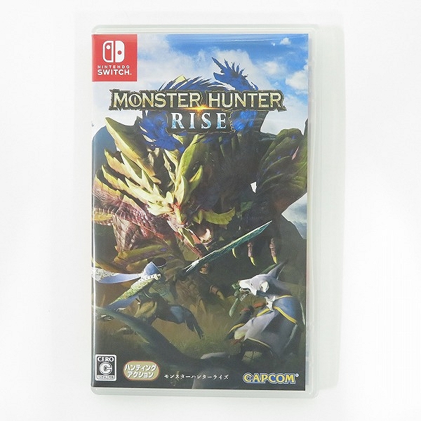 実際に弊社で買取させて頂いたNintendo Switch/ニンテンドースイッチ ソフト CAPCON/カプコン モンスターハンター ライズ/モンハン