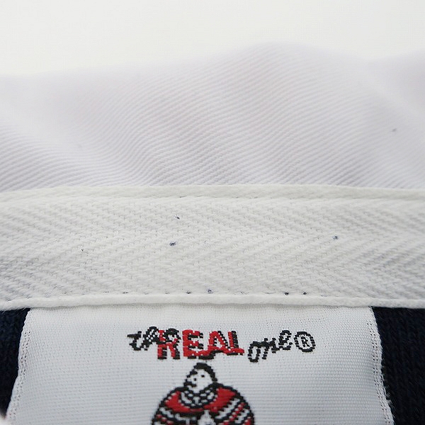 実際に弊社で買取させて頂いたBARBARIAN/バーバリアン 長袖ラガーシャツ/ポロシャツ ネイビー 2点セットの画像 3枚目